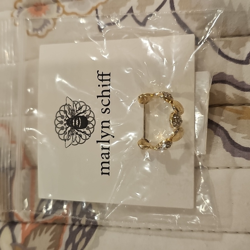 Marlyn Schiff Disc Pave Adjustable Ring - Picture 4 of 5